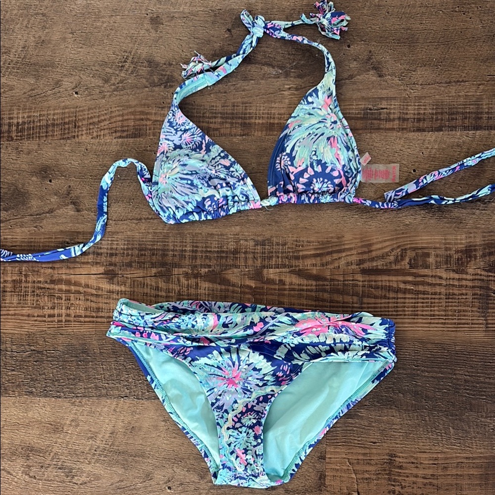 Lilly Pulitzer Floral Bikini Set